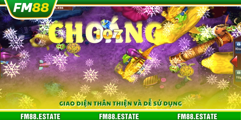 Bắn cá Phát Tài FM88 – Săn cá dễ dàng nhận thưởng khủng 3 Thiết kế trực quan, thao tác đơn giản