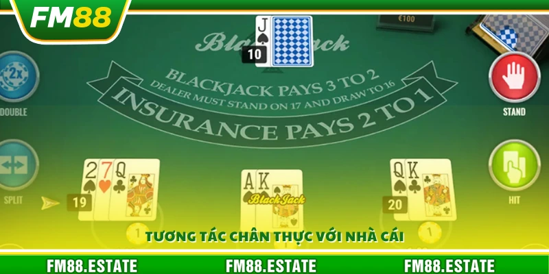 Blackjack FM88 – Đặt cược hấp dẫn tỷ lệ thắng cực kỳ cao 4 Trải nghiệm đối đầu trực tiếp và sinh động cùng nhà cái