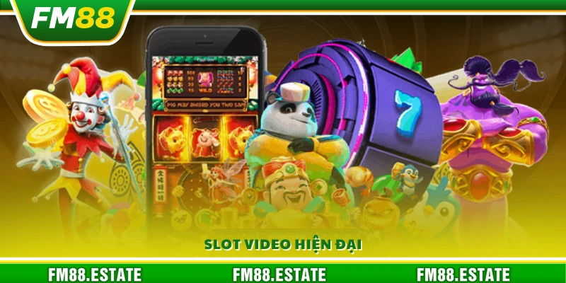 Trò chơi slot video với đồ họa sống động